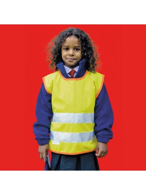 Plain Junior hi-viz tabard EN1150 Safeguard 270 GSM